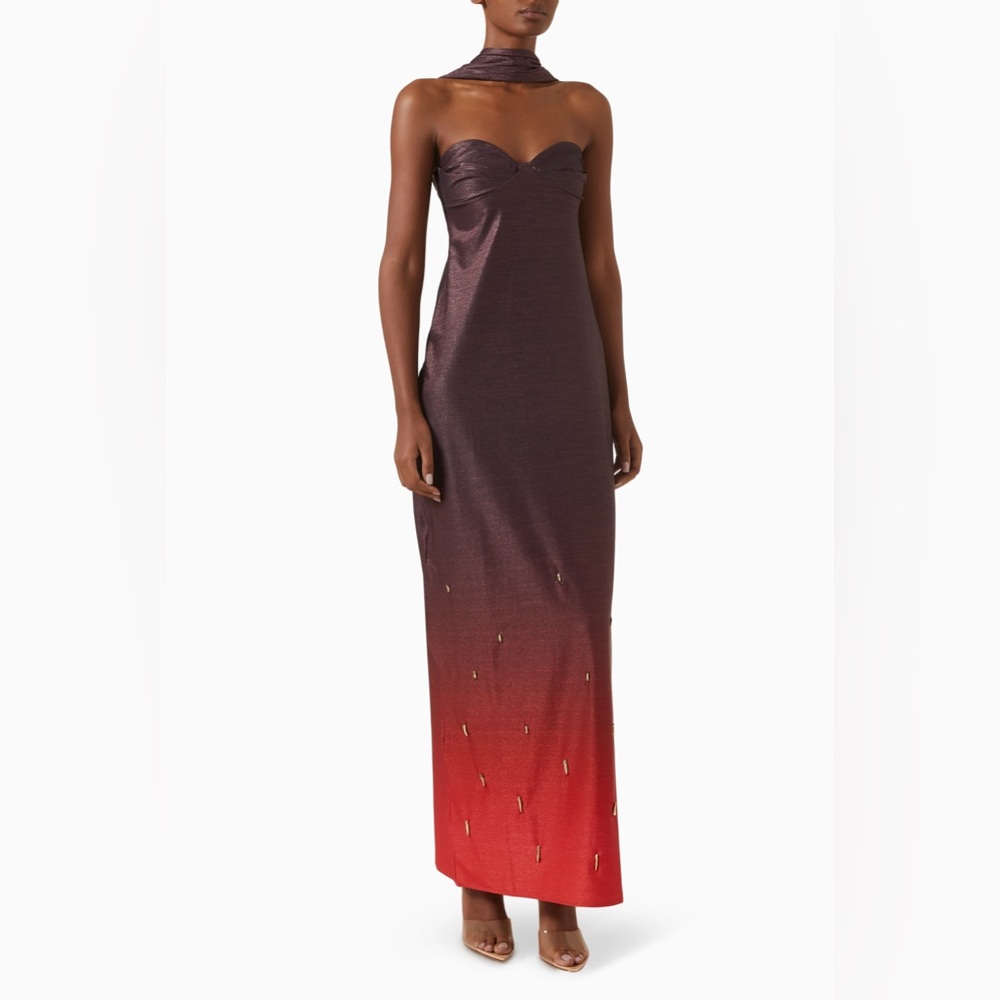 BAOBAB Athena Maxi Dress in Stretch-nylon